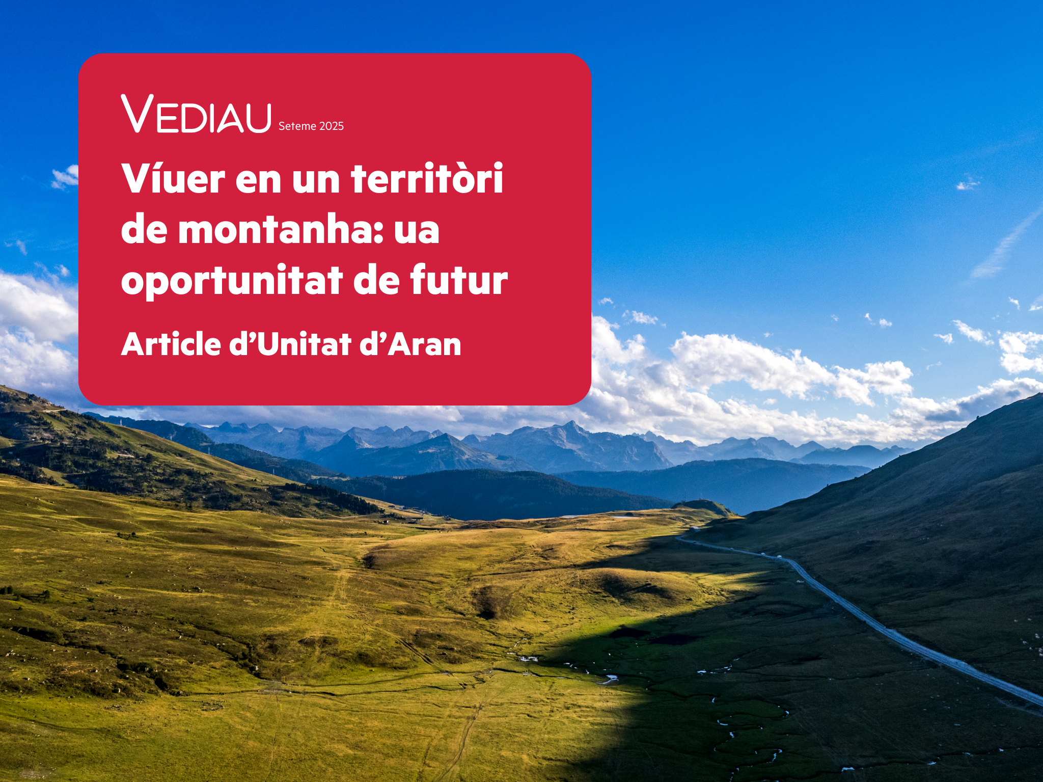 Víuer en un territòri de montanha: ua oportunitat de futur